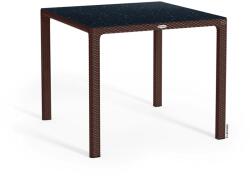 Lechuza Étkezőasztal HPL-lappal mokka 90 cm x 90 cm