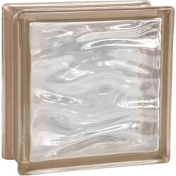 Fuchs Design BM Aqua Reflex üvegtégla 19 cm x 19 cm x 8 cm bézs