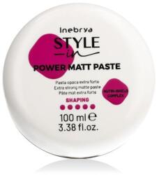Inebrya Style-In Power Matt Paste hajkrém 100 ml uniszex