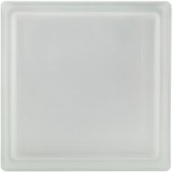 Fuchs Design Hőszigetelő üvegtégla két oldalon szatinált Ug 0, 8 19 cm x 19 cm x 13, 5 cm