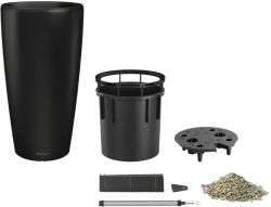 Lechuza Rondo Premium 40 oszlopkaspó matt fekete 40 cm átmérő