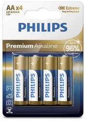Philips LR6M4B/10 Premium Alkaline elem (LR6M4B/10)