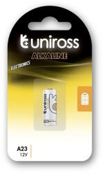 Uniross U1A23 A23/23A 12V alkáli elem 1db/csomag (U1A23)