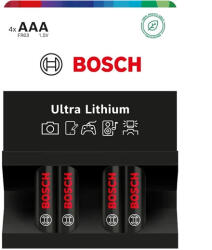 Bosch FR03UL4B00 ultra lítium elem AAA 4db (FR03UL4B/00)