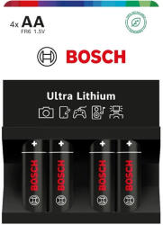 Bosch FR6UL4B00 ultra lítium elem AA 4db (FR6UL4B/00)