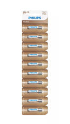 Philips LR03AL10S/10 alkáli elem (LR03AL10S/10)