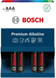 Bosch LR03PA4B00 premium alkáli elem AAA 4db (LR03PA4B/00)
