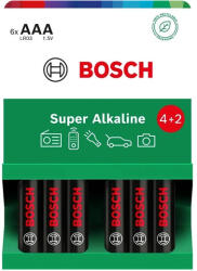 Bosch LR03SA6B/00 szuper alkáli elem AAA 6db (LR03SA6B/00)