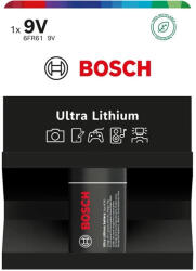 Bosch 6FR61UL1B00 ultra lítium elem 9V 1db (6FR61UL1B/00)