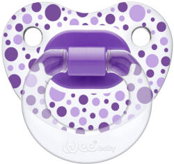 Wee Baby Suzetă Wee Baby - Transparentă, peste 18 luni, violet (838)