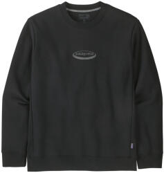 Patagonia Men's '95 Oval Logo Uprisal Crew Sweatshirt Размер: M / Цвят: черен