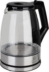 Magic home Vízforraló, MagicHome Zaira, 1800 ml, átlátszó, 1850-2200 W, gyorsforraló, rejtett fűtőszál, 360°-os talp, kivehető vízkőszűrő, automatikus kikapcsolás (TC801991)