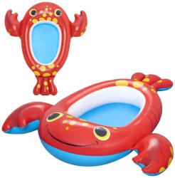 Bestway Gumimatrac, BESTWAY, piros, homár forma, 117 x 116 cm (34170-01) (TE34170-01)