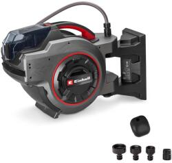 Einhell GE-HR 18/30-1 WH Li-Solo automata kerti tömlődob, 18 V, automatikus tömlőfeltekercselés, 180°-os forgatás, fali rögzítés, 1, 5 m-es csatlakozótömlő, tömlő nélkül, akkumulátor és töltő nélkül a csomagb