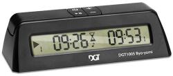 DGT 1005 Byo-yomi gaming óra Shogi/Go-hoz, átlátszó kijelző, hordozható, fekete (CHCA45)