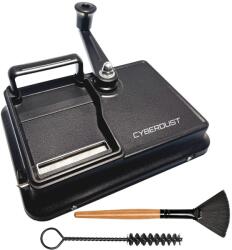 CYBERDUST Kézi Cigaretta Rullázó Gépe CYBERDUST, Precíz Dohányinjektor, Kényelmes Kivitelű Kar, Cigaretta Hosszúság Állító, Csúszásmentes Támogatás, 7, 8 mm, Hordozható, Fekete (A-042)