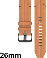 REPLICA QuickFit 26mm gesztenyebarna bőr óraszíj (replica)