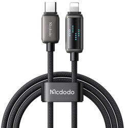Mcdodo CA-2630 USB-C Lightning kábel, 36W, LED kijelző, 1.2m (CA-2630) - boxon