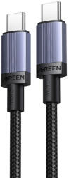 UGREEN Kabel USB-C do USB-C Ugreen L532, Power Delivery (PD) 240W, 480Mbps, 0.5m (szary) (65906) - boxon