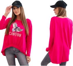 Kesi Női blúz, Kesi, Fukszia, Pamut/Elasztán, Univerzális méret INTL (69450)