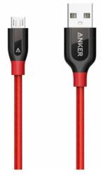 Anker Cablu de date Anker Premium PowerLine+ A8142G91, microUSB, 0.91 m (Rosu)