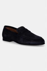 Tommy Hilfiger mocasini pentru femei, din piele întoarsă FLEXIBLE SLIM SUEDE LOAFER PPY2-OBM00P_59X (FM0FM05745)