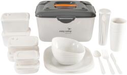 Easy Camp Picnic Box L Culoare: gri/alb (680240) Serviciu de masa