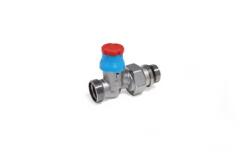Giacomini termosztatikus radiátorszelep egyenes 1/2"x18 KM (R412X034)
