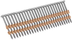 Hikoki 753642 Műanyagtáras kerekfejű szeg 21° 2, 8x55mm gyűrűs, fényes, 3000db/csomag (753642)