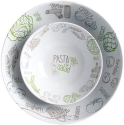 Brunner Pasta&Salad Bowl Set Culoare: alb (0830132N) Castron