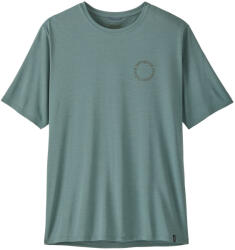 Patagonia Men's Capilene Cool Daily Shirt - Spoke Stencil Mărime: XL / Culoare: verde (45490_GGNX)