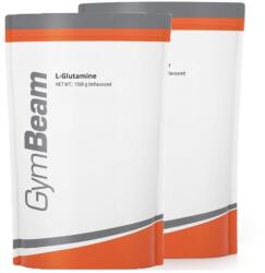 GymBeam - L-glutamin - ízesítetlen Italpor - 2 X 1500 G