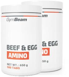 GymBeam - BEEF & EGG - 2 x 500 TABLETTA