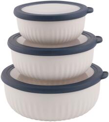 Outwell Cookout Bowl Set with Lids Culoare: bej/albastru (651271) Castron