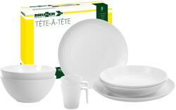Brunner Spherica Set tete-a-tete Culoare: alb (0830143N.C7T) Serviciu de masa