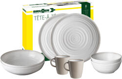 Brunner Savana Set tete-a-tete Culoare: alb (0830143N.C4P) Serviciu de masa