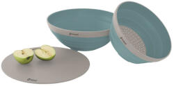 Outwell Collaps Bowl & Colander Set Culoare: albastru deschis (651083) Castron
