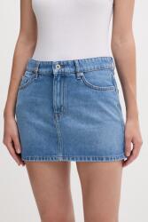 HUGO Blue fustă denim Galanie_B PPY2-SDD0IF_55X (50559551)