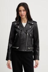 Twinset geacă biker pentru femei, din piele PPY2-KUD0DY_99X (261TP2010)