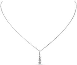 ÉkszerM Fehérarany Lánc Medállal (méret: 41, 5-44) AU 97527