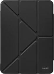 LAUT Husă HUEX FOLIO cu suport versatil și slot pentru stylus pentru iPad 10.9 inch ((A16) Generația 11, 2025 / Generația 10, 2022) - NEGRU (L_IPD22_HF_BK) - pcone