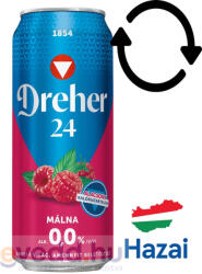 Dreher 24 0, 5L Eper Ízű 0, 0% Alkoholmentes Dobozos Sör (DRS)*