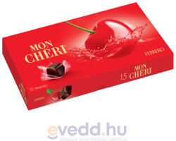MON CHERI Likőrös Csokidesszert 157, 5Gr Egész Cseresznyével