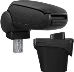 Pro. tec Peugeot 308 II könyöktámasz, fekete, textilborítás