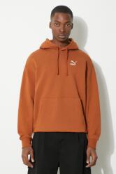PUMA Kapucnis melegítőfelső férfi pamut BETTER CLASSICS - barna XXL