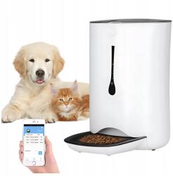  Automata Nyúl Kutya Macskaeledel Adagoló WiFi Nagy Adagoló 6L (Automatyczny Podajnik Karmy dla Kota Psa )