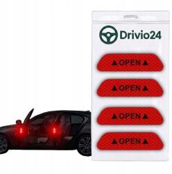 Chiny 4 Db-os Fényvisszaverő Figyelmeztető Matrica Szett Autó Ajtajára