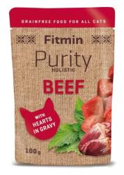 Fitmin Purity Marhahúsos zacskó szívvel macskáknak 100 g