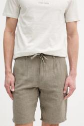 Lindbergh vászonkeverék rövidnadrág - zöld XL