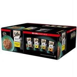 Sheba Delicacy Nedves macskaeledel zselében 80x85g Baromfi ízű